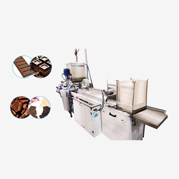 couverture and ganache chocolate filling machine, couverture and ganache chocolate filling machine