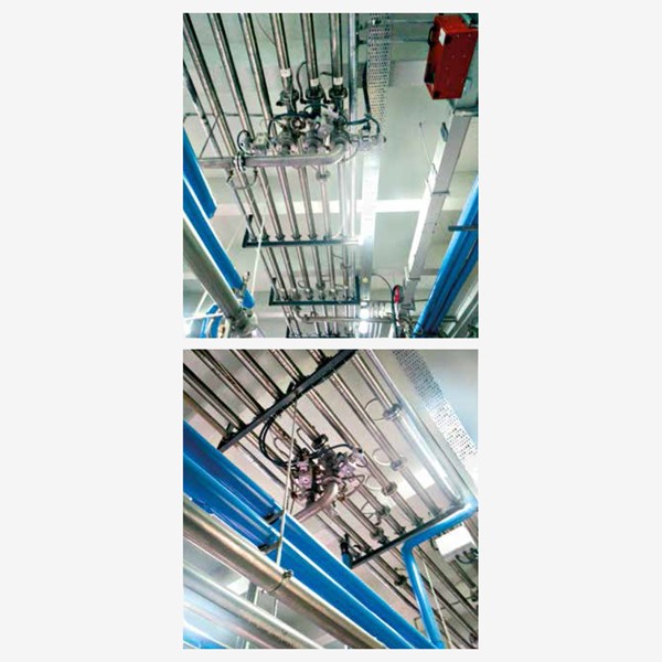 double-skinned stainless steel pipe; elbow with stainless steel casing; t-piece made of stainless steel and double skinned, double-skinned stainless steel pipe; elbow with stainless steel casing; t-piece made of stainless steel and double skinned